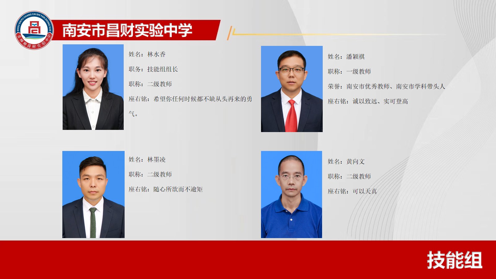 技能组